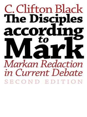 cover image of The Disciples according to Mark